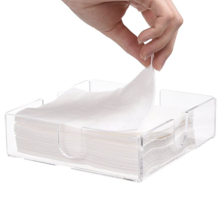 YX011 Transparent Acrylic Napkin Stand