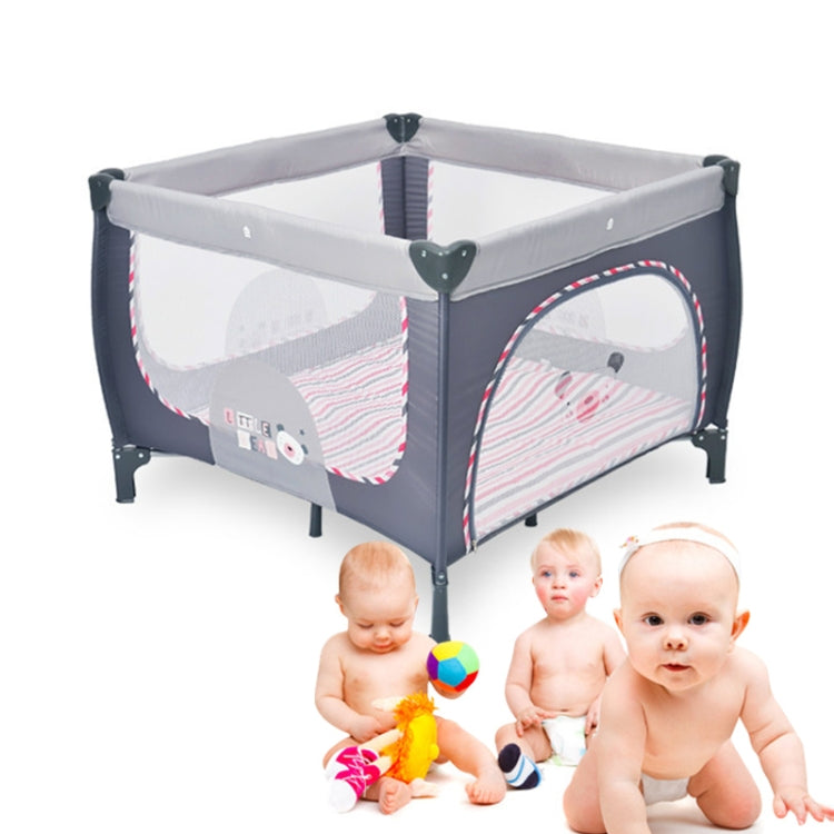 Portable Multi-functional Folding Crib Sleep Bed Movable Baby Game Bed