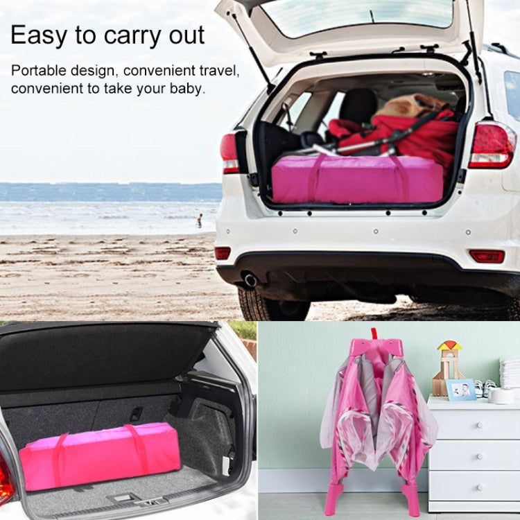 Portable Multi-functional Folding Crib Sleep Bed Movable Baby Game Bed