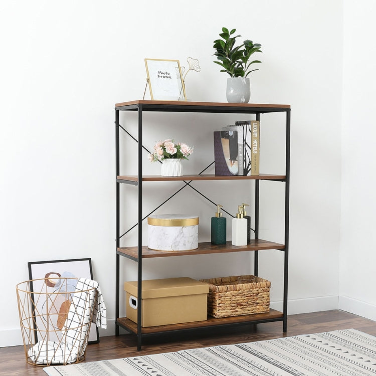 [US Warehouse] 4-layer Industrial Storage Rack, Size: 81.3x30.5x111.76cm