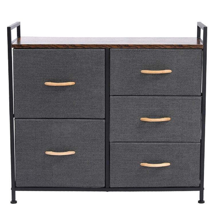 [US Warehouse] Dressing Table Storage Box with 5 Drawers, Size: 12.91x4.65x11.93cm