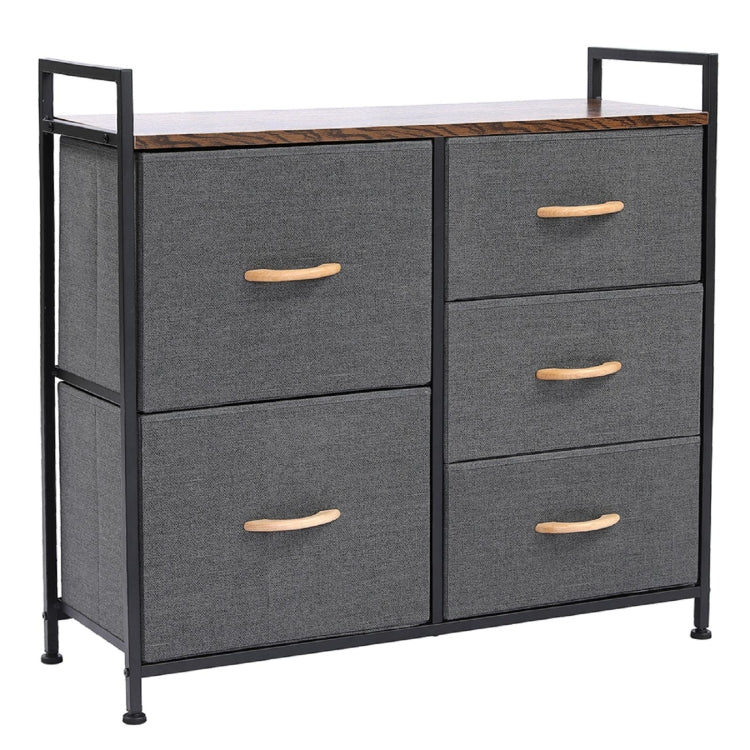 [US Warehouse] Dressing Table Storage Box with 5 Drawers, Size: 12.91x4.65x11.93cm