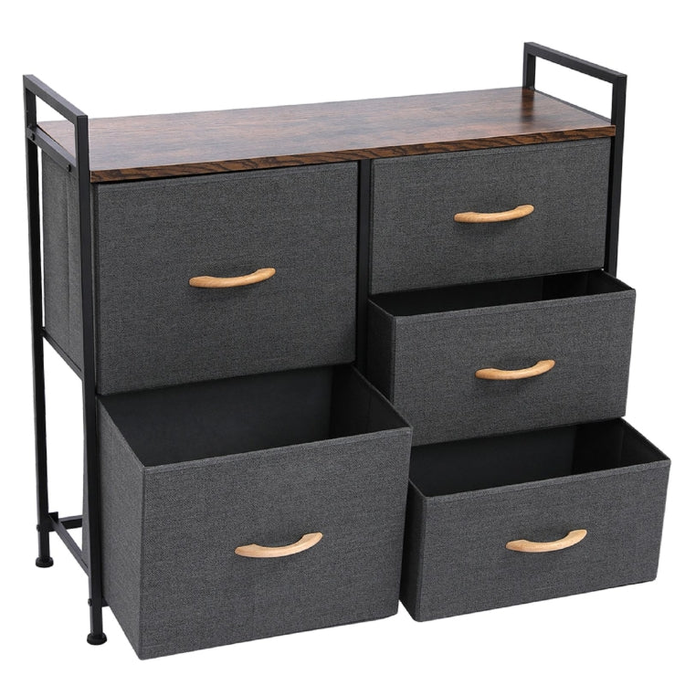 [US Warehouse] Dressing Table Storage Box with 5 Drawers, Size: 12.91x4.65x11.93cm