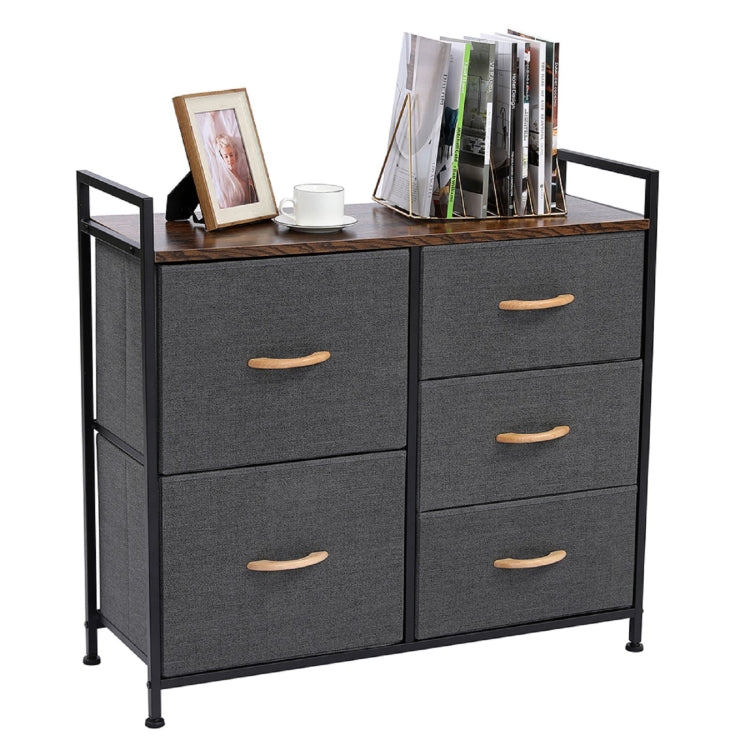[US Warehouse] Dressing Table Storage Box with 5 Drawers, Size: 12.91x4.65x11.93cm