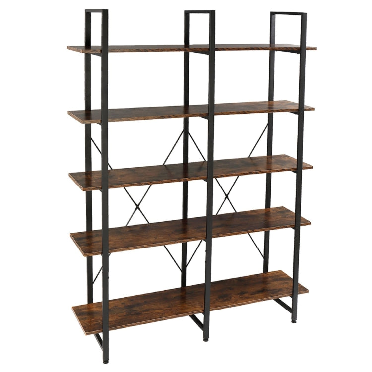 [US Warehouse] Cross-fixed Storage Rack with 5-layer Backplane, Size: 178x33x135cm