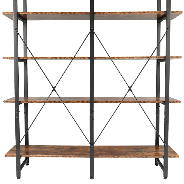 [US Warehouse] Cross-fixed Storage Rack with 5-layer Backplane, Size: 178x33x135cm