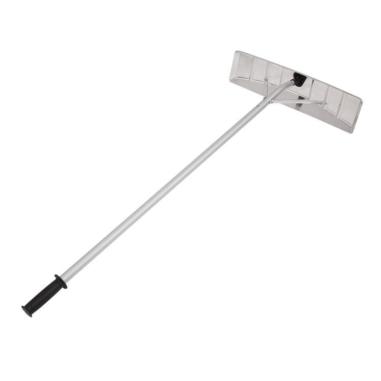 [US Warehouse] 1.2m 5 Paragraphs Adjustable Aluminum Head Roof Rake Snow Remover Scraping Tool