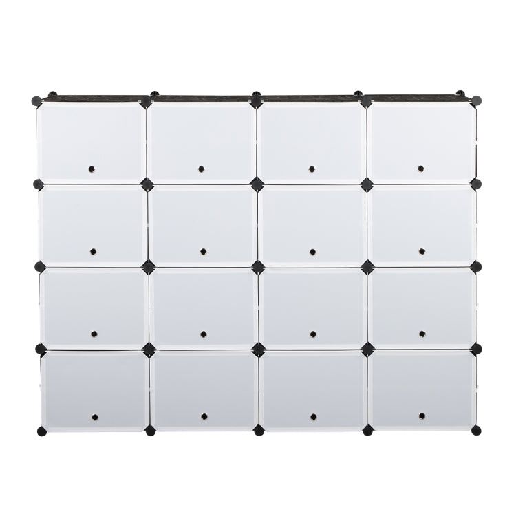 [US Warehouse] 32 Grids Home Portable Shoe Rack Organizer, Size: 162x32x162cm