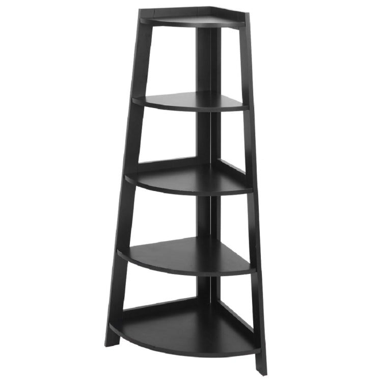 [US Warehouse] 5-layer Fan-shaped Corner Shelf, Size: 40x117x40cm