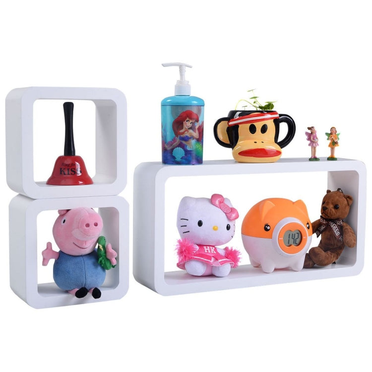[UK Warehouse] 3 in 1 Square Floating Wall Display Stand