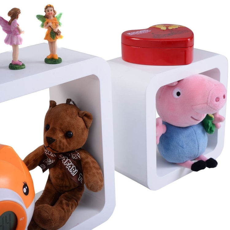 [UK Warehouse] 3 in 1 Square Floating Wall Display Stand