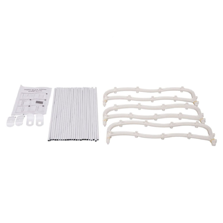 [US Warehouse] 12-story Door Rear Hanging Shoe Rack, Size: 50x17x181cm
