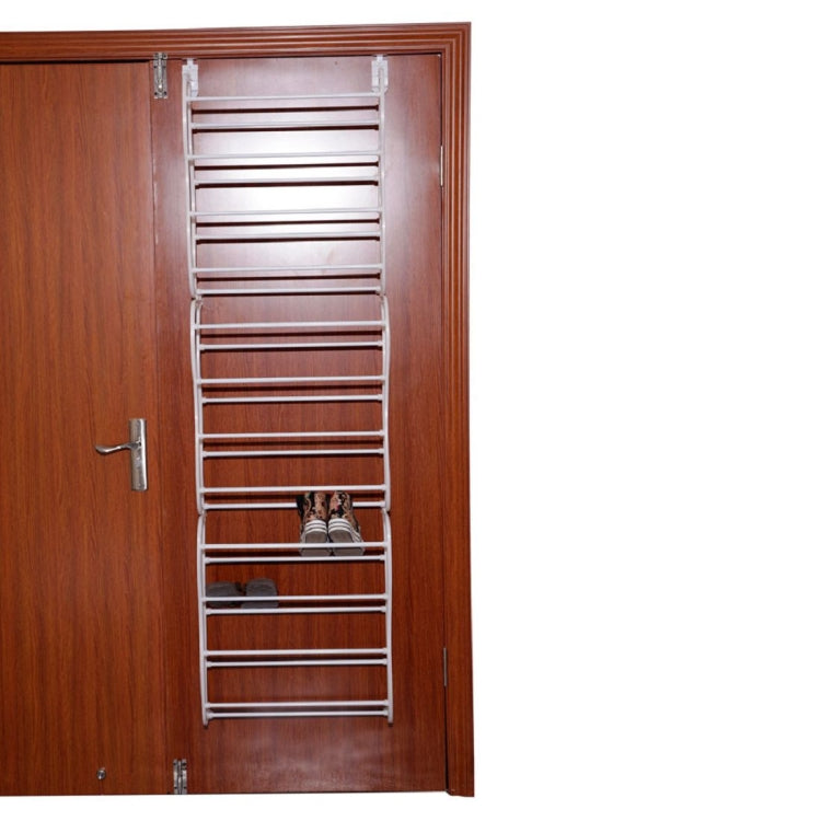 [US Warehouse] 12-story Door Rear Hanging Shoe Rack, Size: 50x17x181cm
