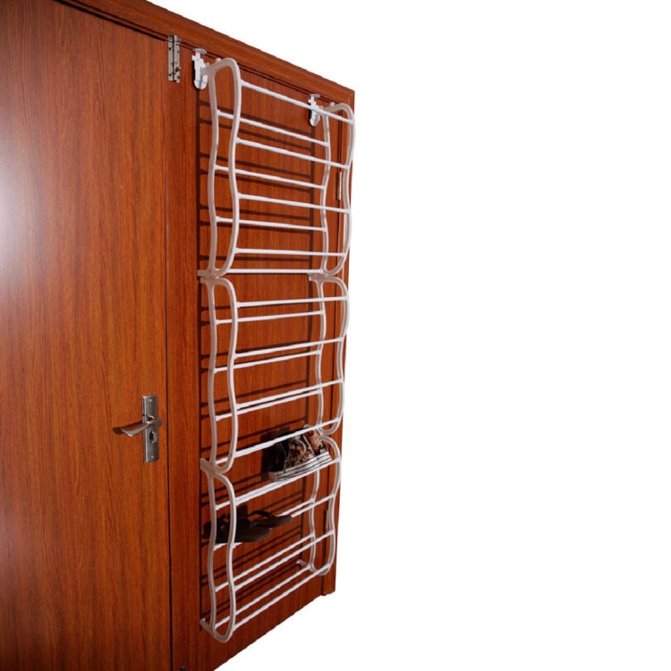 [US Warehouse] 12-story Door Rear Hanging Shoe Rack, Size: 50x17x181cm