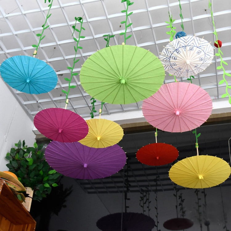 Indoor Aerial Creative Background Layout Corridor Classroom Paper Umbrella Hanging Wall Decoration, Diameter: 40cm