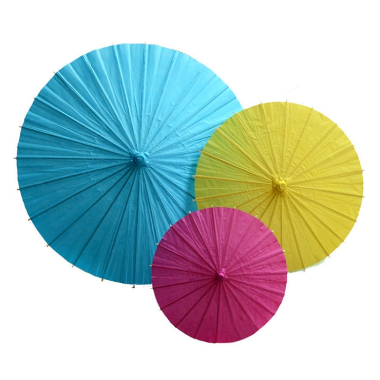 Indoor Aerial Creative Background Layout Corridor Classroom Paper Umbrella Hanging Wall Decoration, Diameter: 30cm