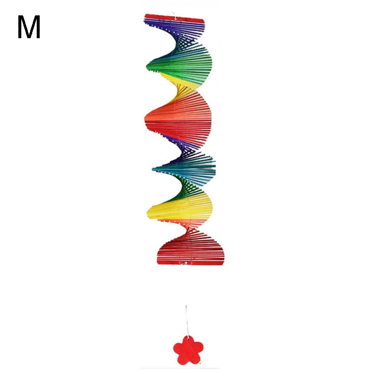 Classroom Wall Hanging Curtain Color Rotation Wind Turn, Size: 50x12cm