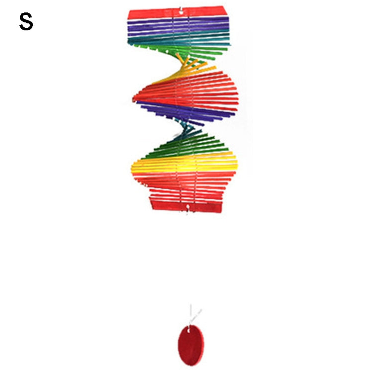 Classroom Wall Hanging Curtain Color Rotation Wind Turn, Size: 20x10cm