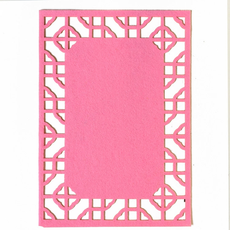 School Stereo Colorful Thick Non-woven Background Pad Decoration Materials, Size: 40x28cm