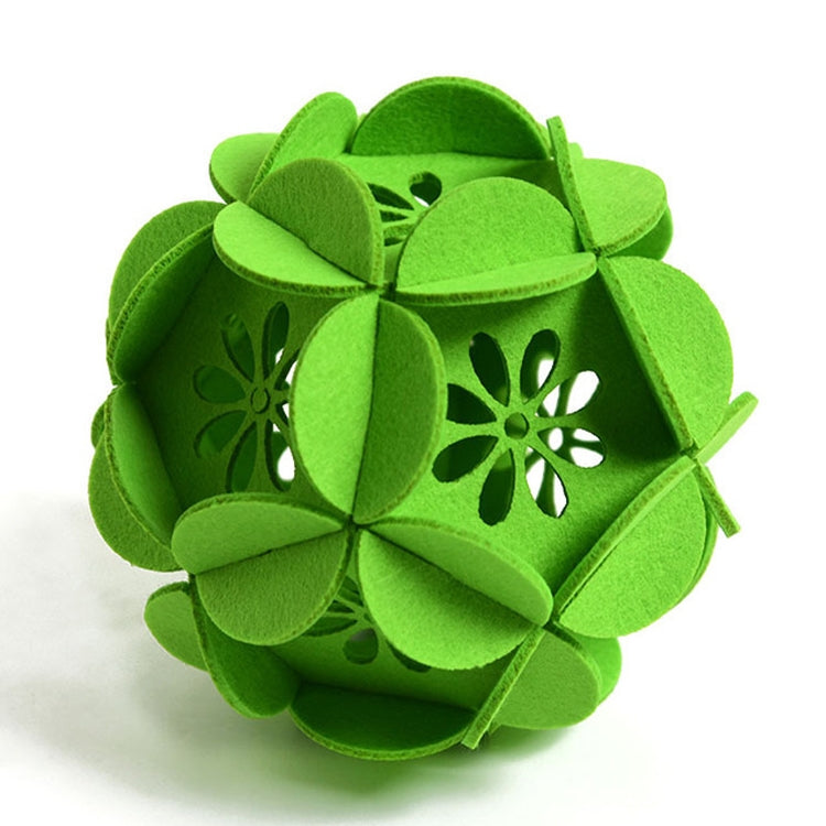 Classroom Decoration Non-woven Flower Ball Three-dimensional Wicker Pendant, Size: 18cm