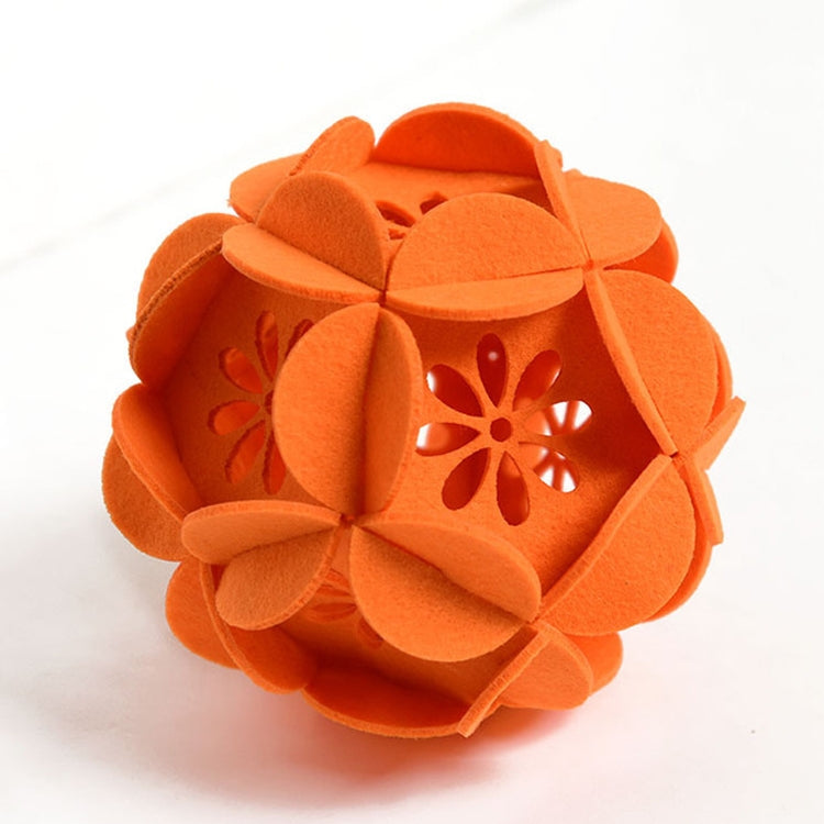 Classroom Decoration Non-woven Flower Ball Three-dimensional Wicker Pendant, Size: 26cm