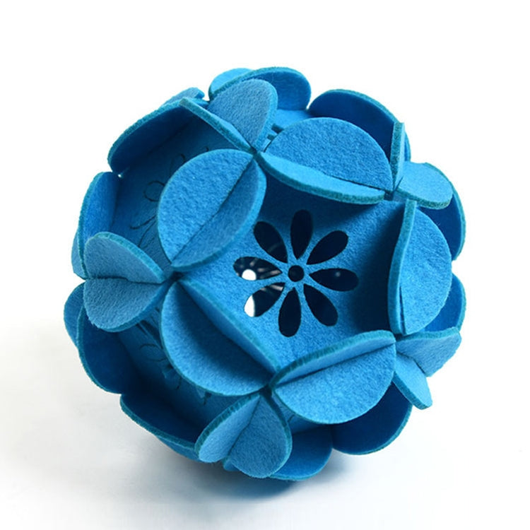 Classroom Decoration Non-woven Flower Ball Three-dimensional Wicker Pendant, Size: 12cm