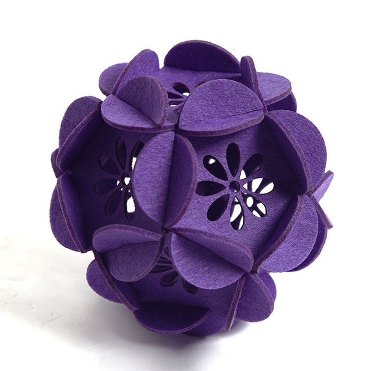 Classroom Decoration Non-woven Flower Ball Three-dimensional Wicker Pendant, Size: 12cm