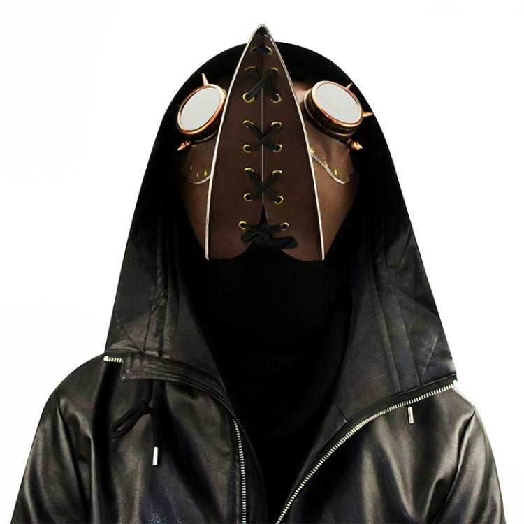 HG073 Halloween Barbed Spectacled Beak Shape Mask