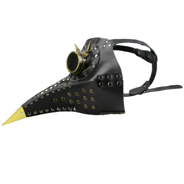 HG079 Halloween Barbed Glasses Perforated Beak Shape Mask