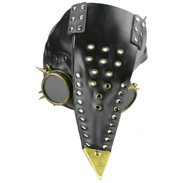 HG079 Halloween Barbed Glasses Perforated Beak Shape Mask