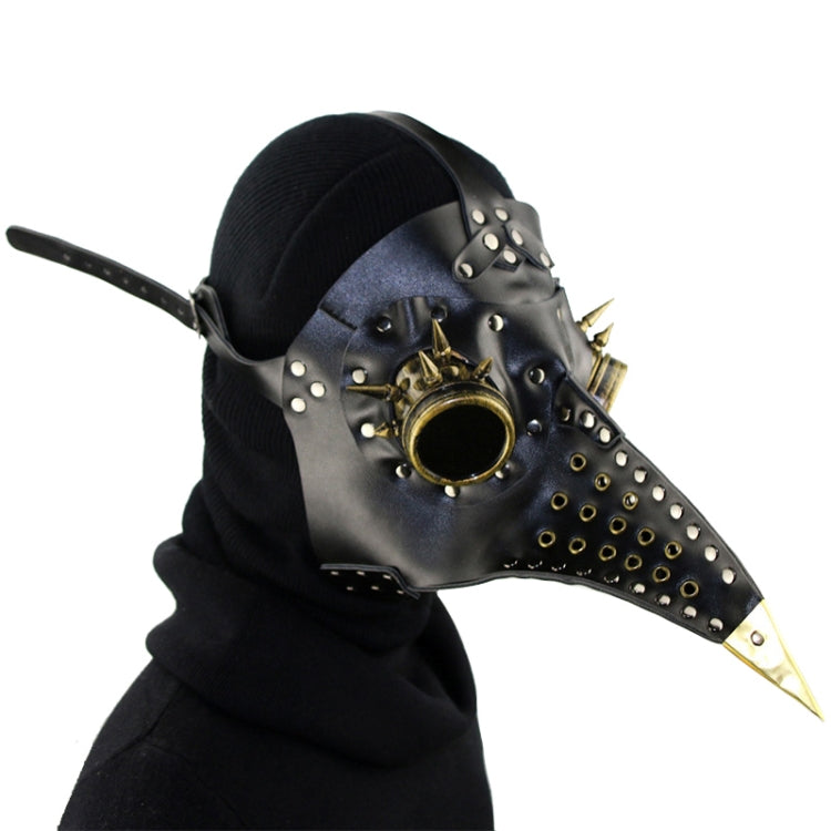 HG079 Halloween Barbed Glasses Perforated Beak Shape Mask