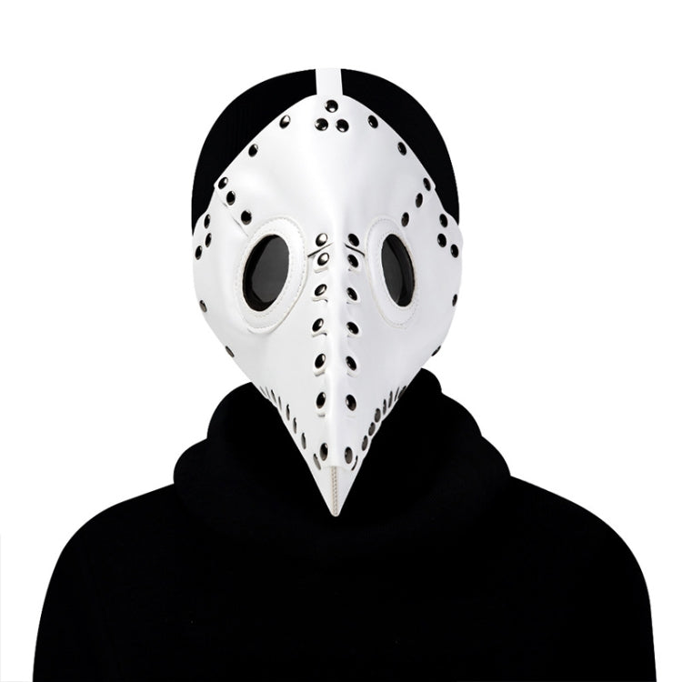 HG65005 Halloween Dress Up Props Rivets Beak Shape Mask