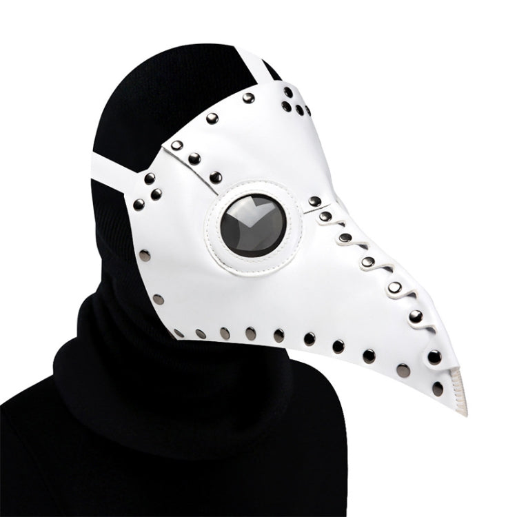 HG65005 Halloween Dress Up Props Rivets Beak Shape Mask