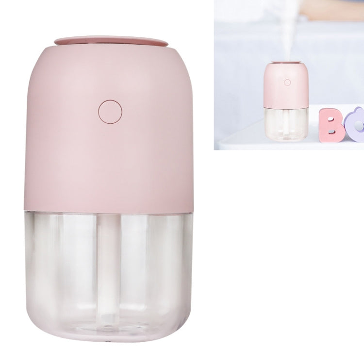 Colorful Car Portable Round USB Humidifier, Style: Rechargeable