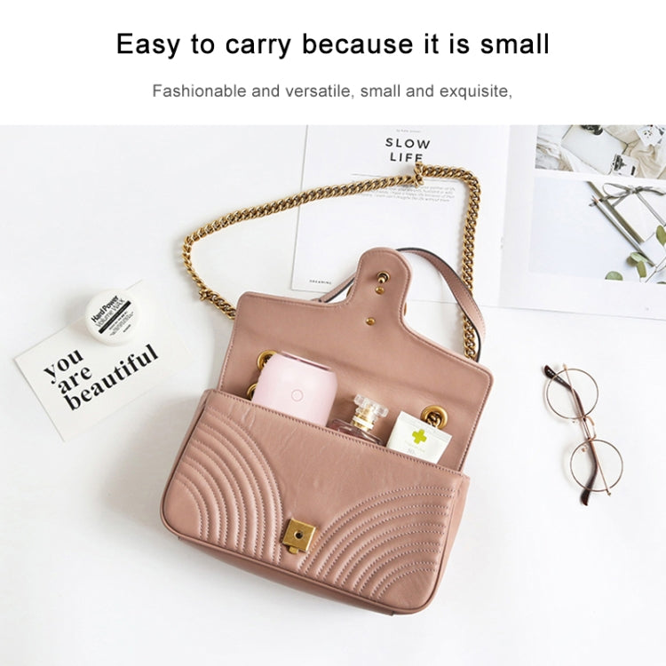 Colorful Car Portable Round USB Humidifier, Style: Rechargeable