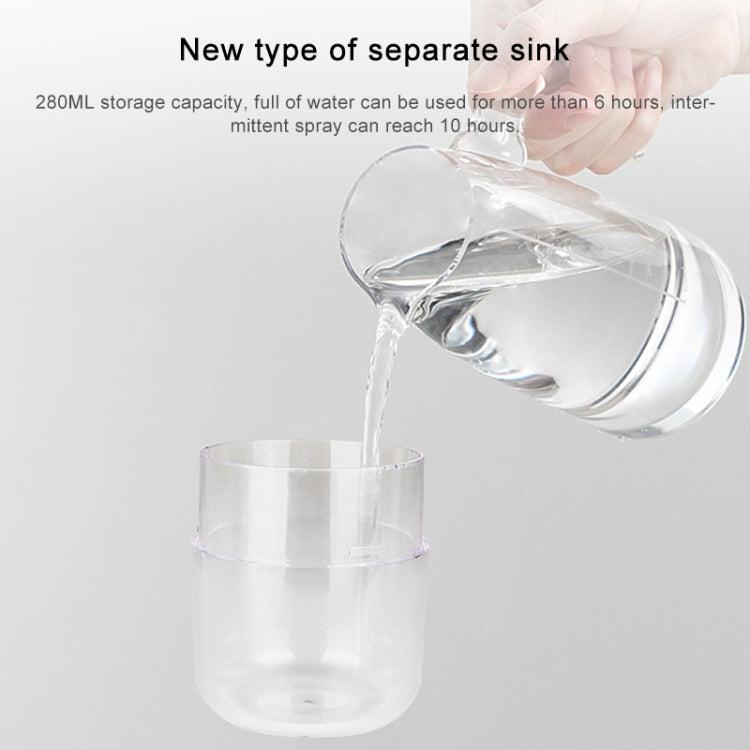 Colorful Car Portable Round USB Humidifier, Style: Rechargeable