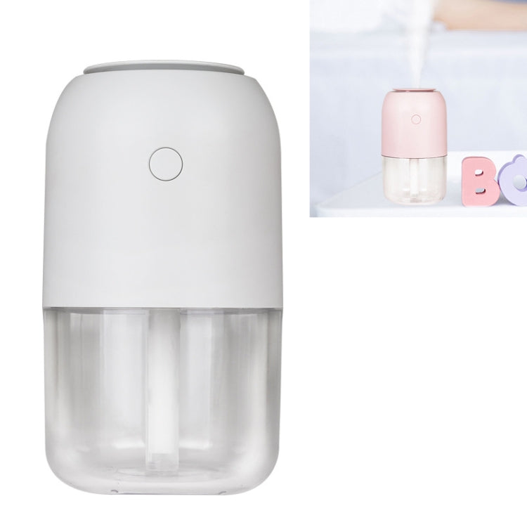 Colorful Car Portable Round USB Humidifier, Style: Rechargeable