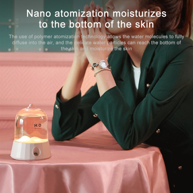 Mini Desktop Yunshan Humidifier, Style: Rechargeable
