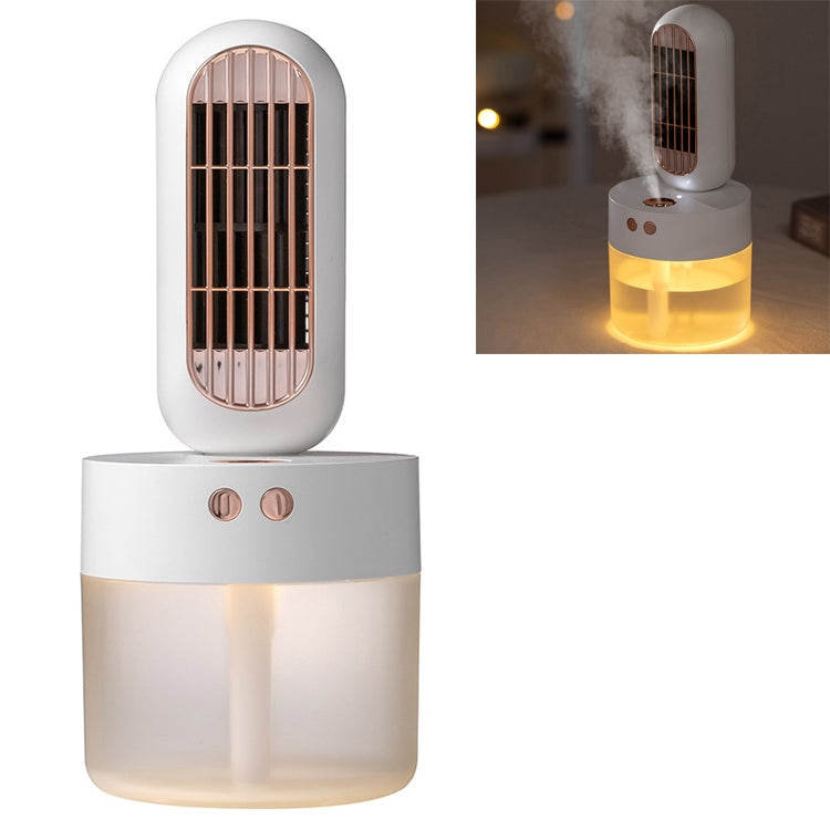 V8 Multifunctional Humidifier Fan Mini Desktop USB Charging Spray Electric Fan