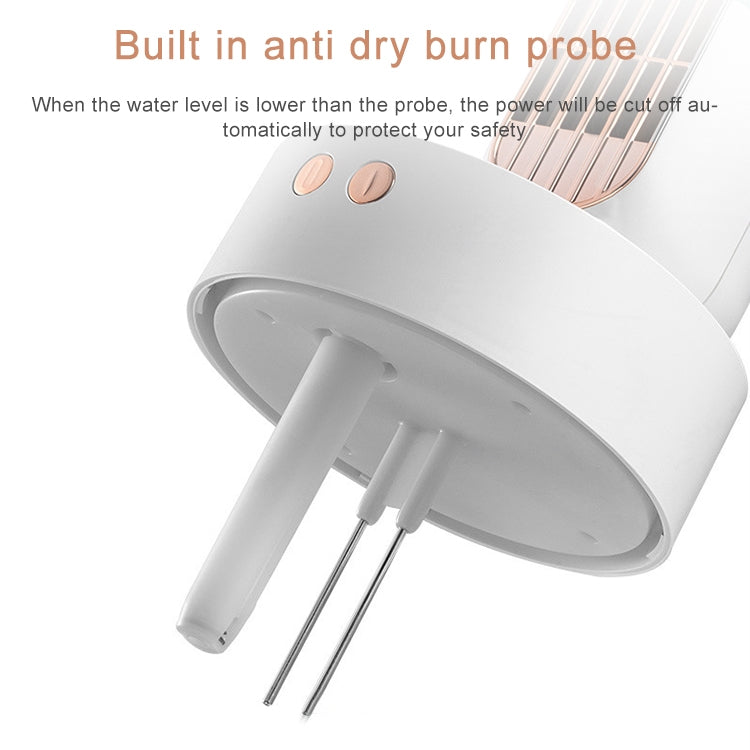 V8 Multifunctional Humidifier Fan Mini Desktop USB Charging Spray Electric Fan