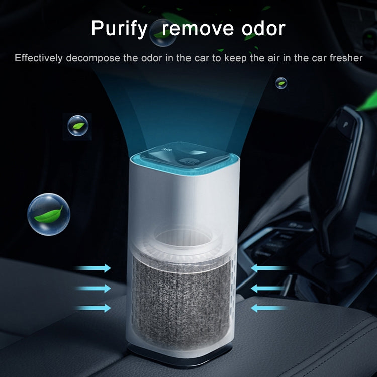 USB Household Negative Ion Sterilization Air Purifier (Black)