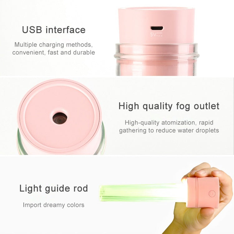 Wishing Bottle Humidifier Mini Air Purifier, Random Color Delivery