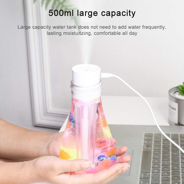 Wishing Bottle Humidifier Mini Air Purifier, Random Color Delivery