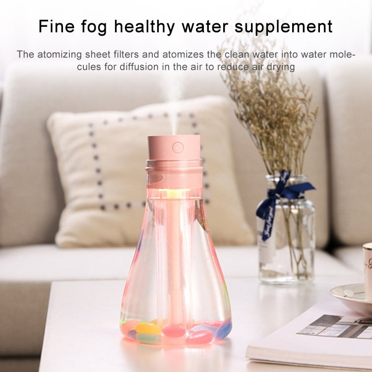 Wishing Bottle Humidifier Mini Air Purifier, Random Color Delivery