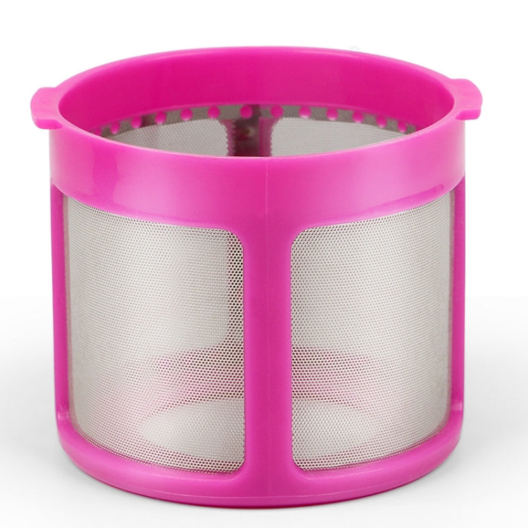 6 PCS Filter Mesh Cover Vacuum Cleaner Mite Dust Removal Accessories For Puppy D-602A/D-607/D-616/D-609(Pink)