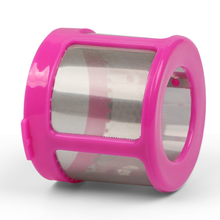 6 PCS Filter Mesh Cover Vacuum Cleaner Mite Dust Removal Accessories For Puppy D-602A/D-607/D-616/D-609(Pink)