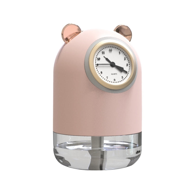 H216 Home Mute USB Mini Water Replenishing Instrument Cool Bear Clock Shaped Humidifier