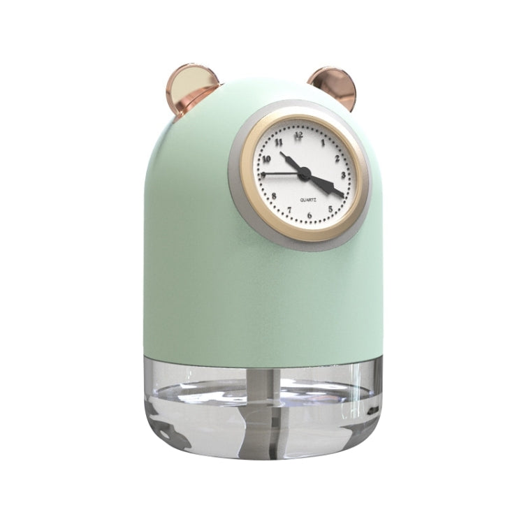 H216 Home Mute USB Mini Water Replenishing Instrument Cool Bear Clock Shaped Humidifier