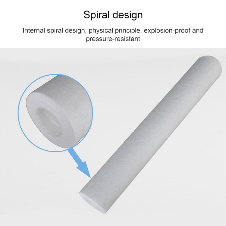 20 inch PP Cotton Filter Household Water Purifier Filter, Style: PP10 Micron