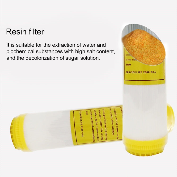 20 inch Resin Softening Filter Household Water Purifier Filter